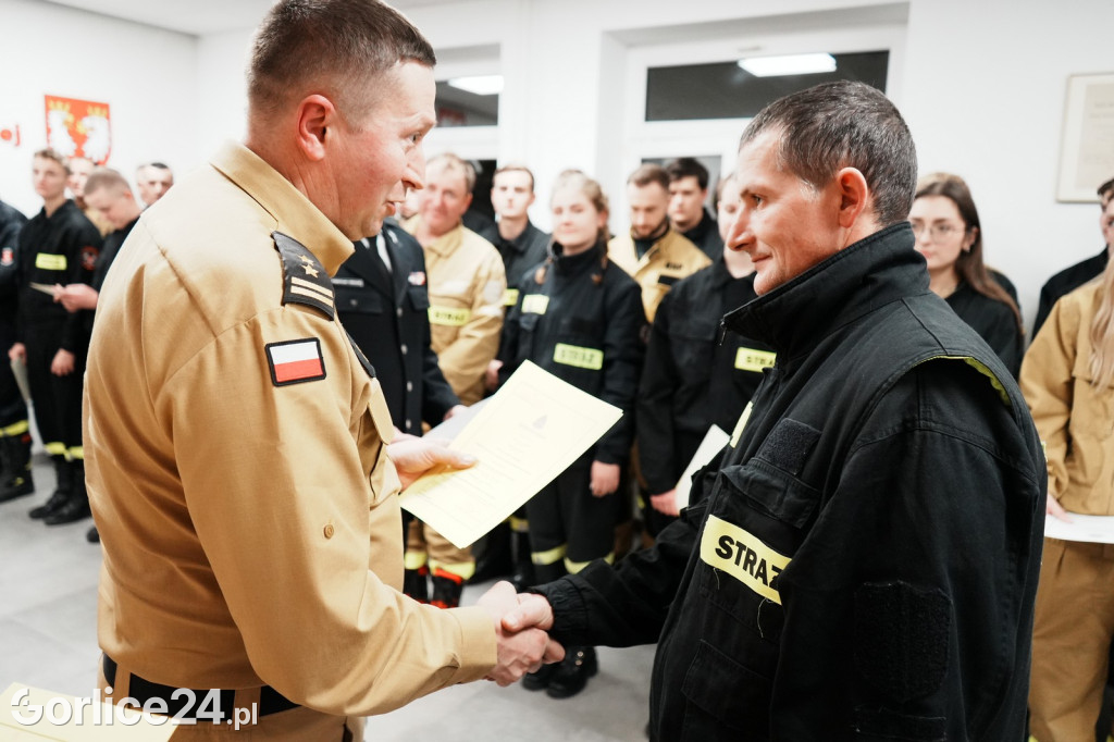 Ślubowanie druhów OSP - Gorlice 09.12.2025