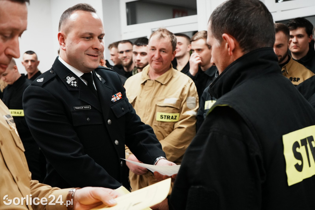 Ślubowanie druhów OSP - Gorlice 09.12.2025