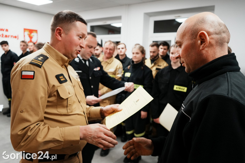 Ślubowanie druhów OSP - Gorlice 09.12.2025