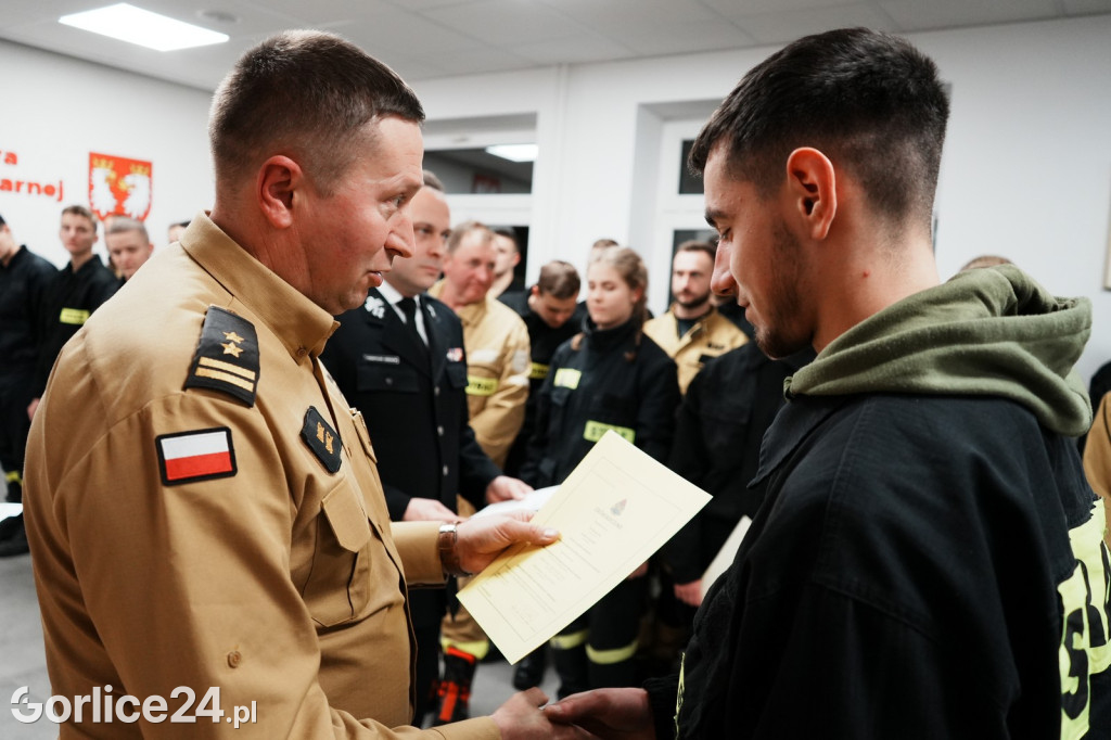 Ślubowanie druhów OSP - Gorlice 09.12.2025