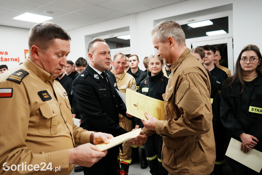 Ślubowanie druhów OSP - Gorlice 09.12.2025