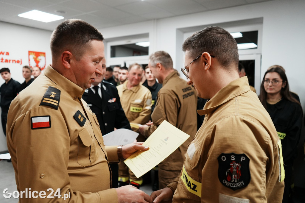 Ślubowanie druhów OSP - Gorlice 09.12.2025