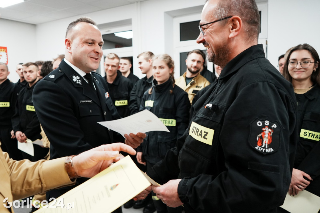 Ślubowanie druhów OSP - Gorlice 09.12.2025