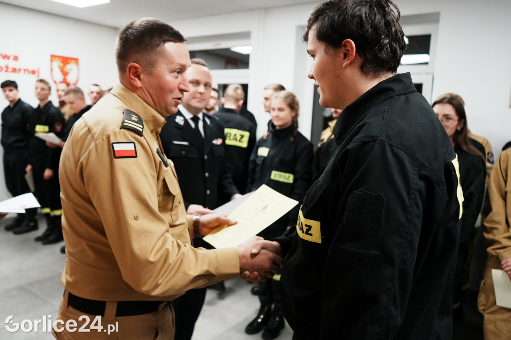 Ślubowanie druhów OSP - Gorlice 09.12.2025