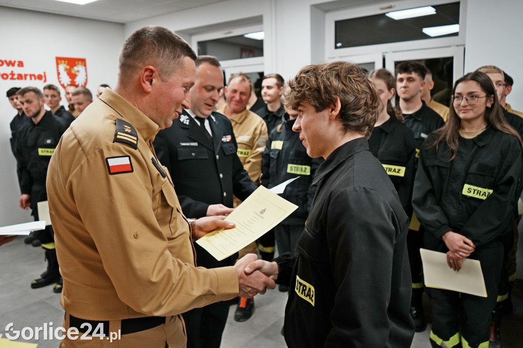 Ślubowanie druhów OSP - Gorlice 09.12.2025