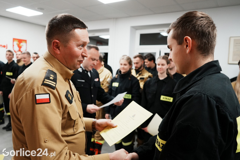 Ślubowanie druhów OSP - Gorlice 09.12.2025