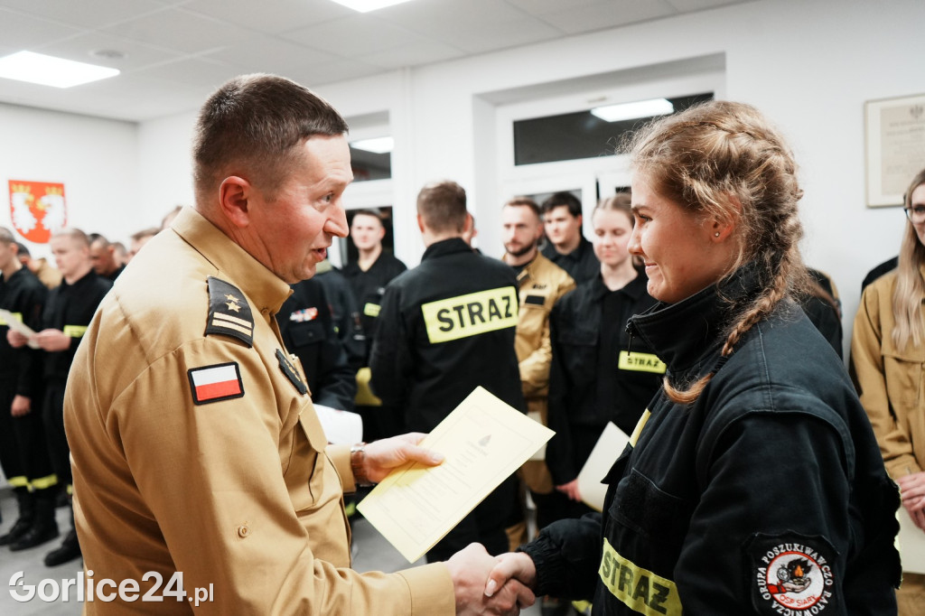 Ślubowanie druhów OSP - Gorlice 09.12.2025