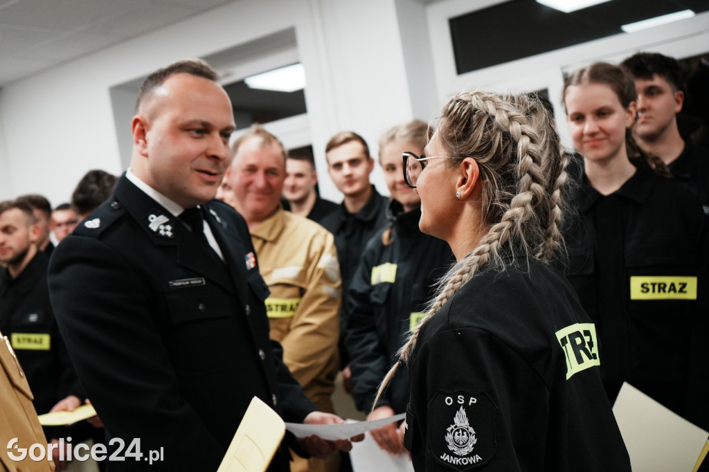 Ślubowanie druhów OSP - Gorlice 09.12.2025