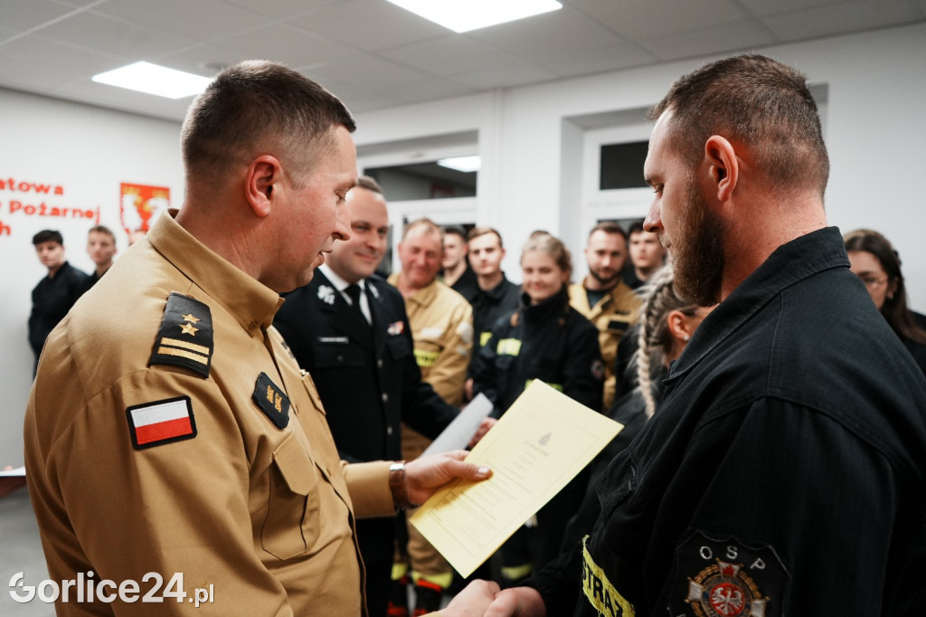 Ślubowanie druhów OSP - Gorlice 09.12.2025