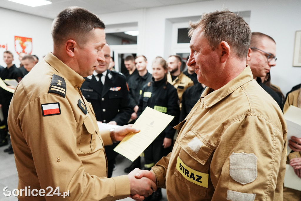 Ślubowanie druhów OSP - Gorlice 09.12.2025