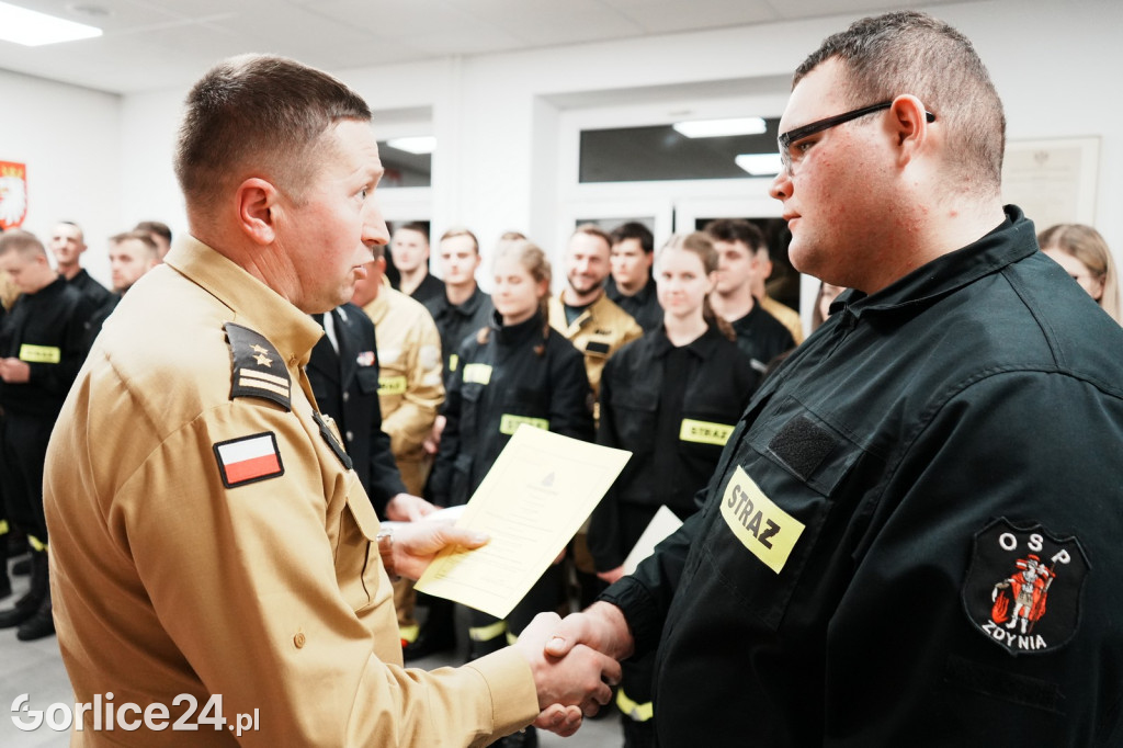 Ślubowanie druhów OSP - Gorlice 09.12.2025
