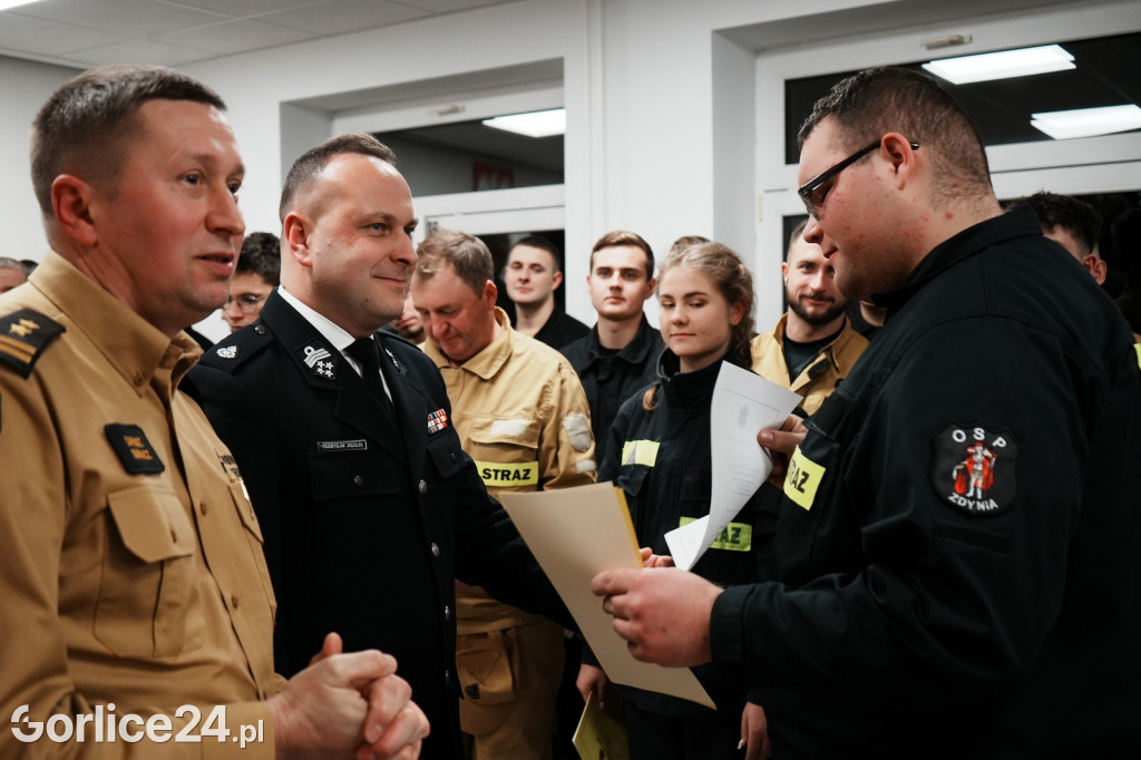 Ślubowanie druhów OSP - Gorlice 09.12.2025