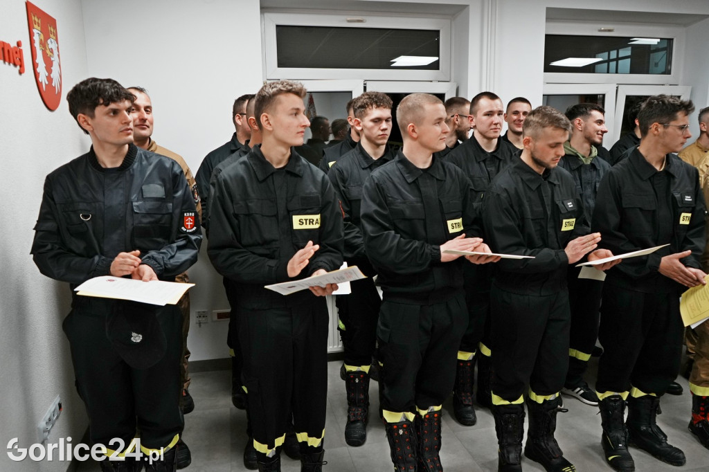 Ślubowanie druhów OSP - Gorlice 09.12.2025