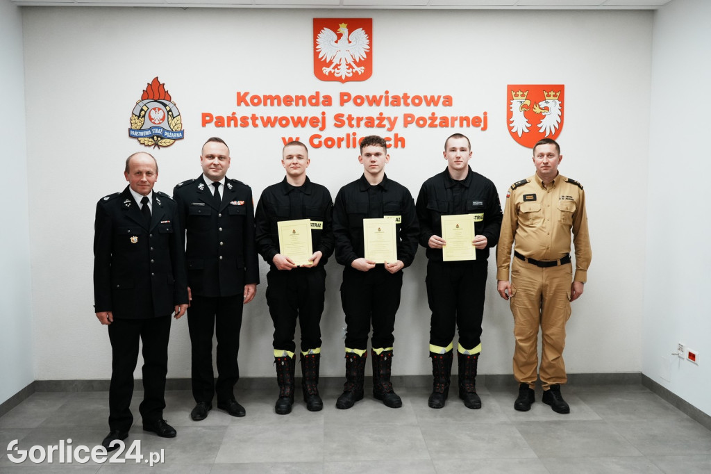Ślubowanie druhów OSP - Gorlice 09.12.2025