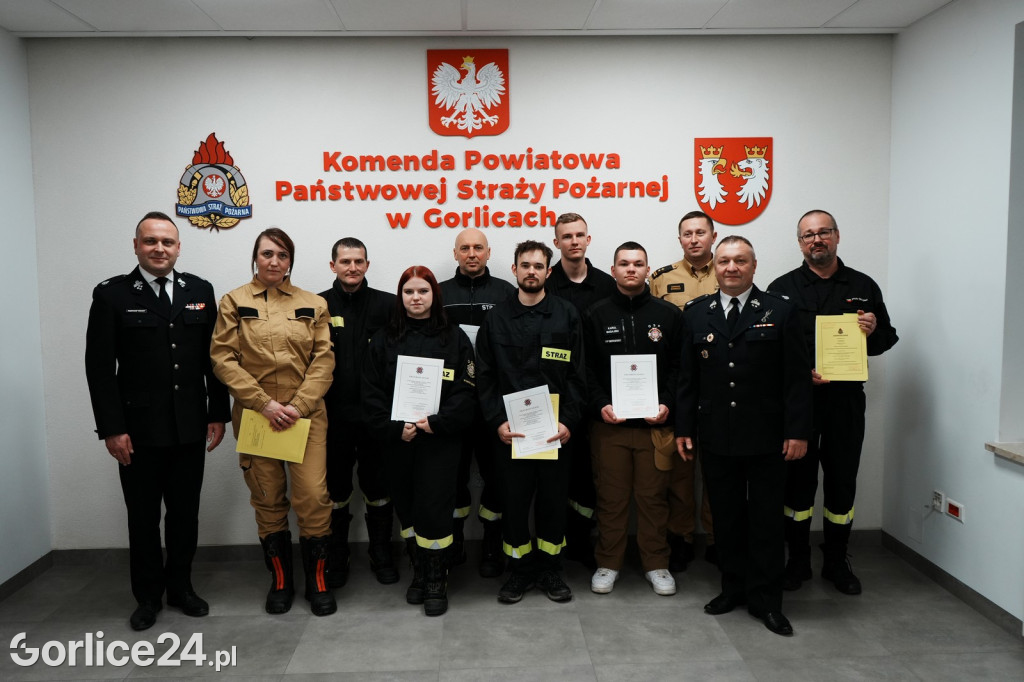 Ślubowanie druhów OSP - Gorlice 09.12.2025