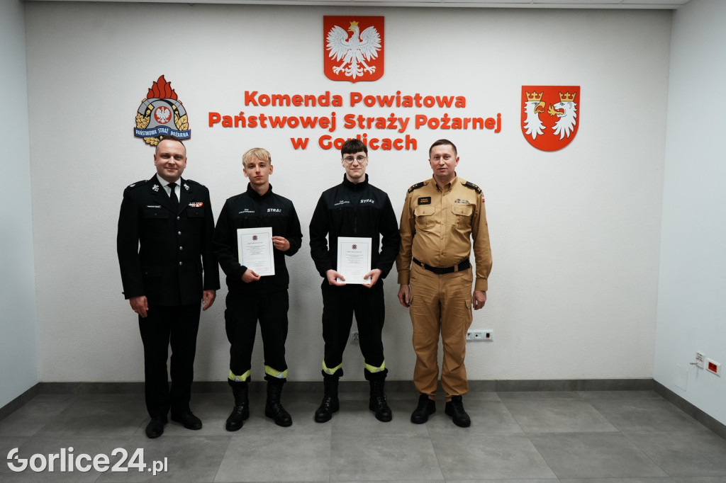 Ślubowanie druhów OSP - Gorlice 09.12.2025