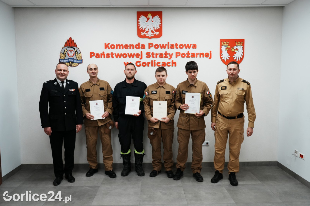 Ślubowanie druhów OSP - Gorlice 09.12.2025
