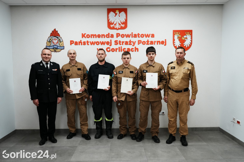 Ślubowanie druhów OSP - Gorlice 09.12.2025