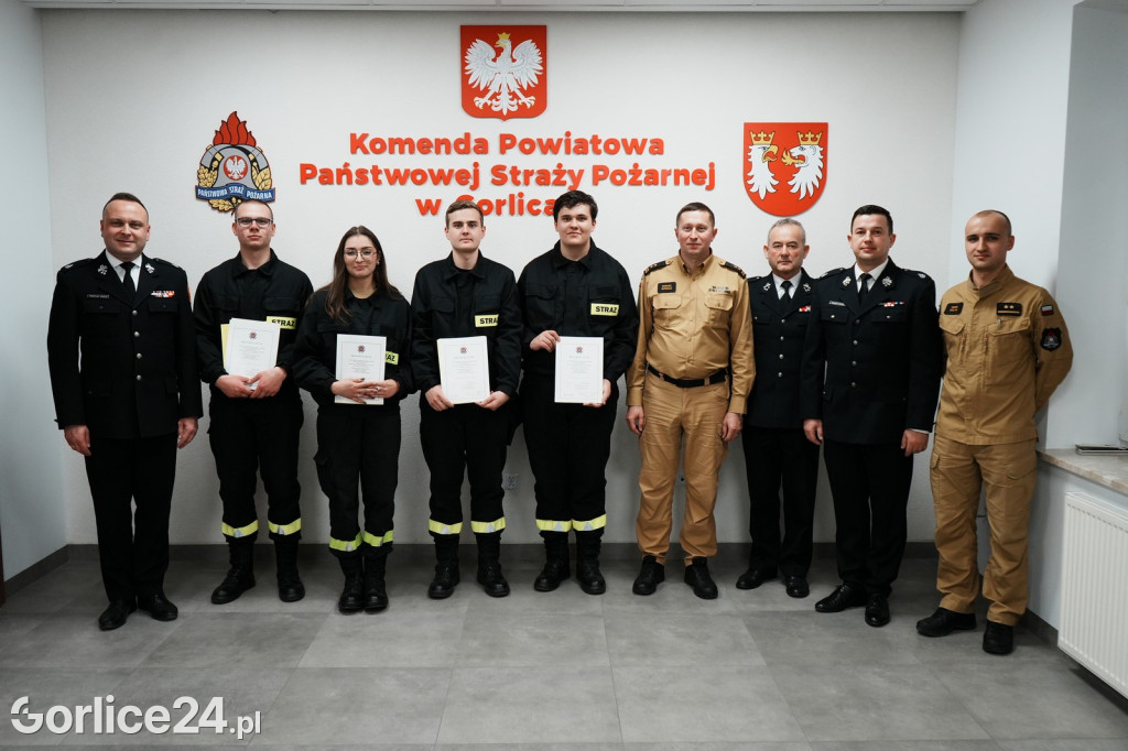 Ślubowanie druhów OSP - Gorlice 09.12.2025