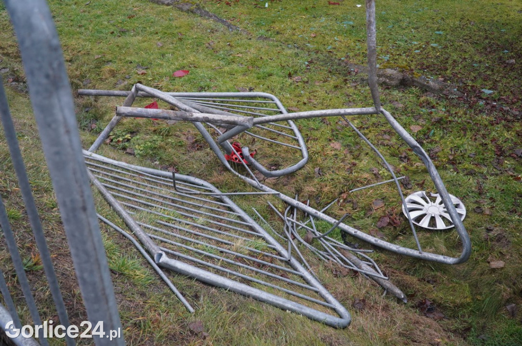 Zdarzenie drogowe w Zagórzanach (11.12)
