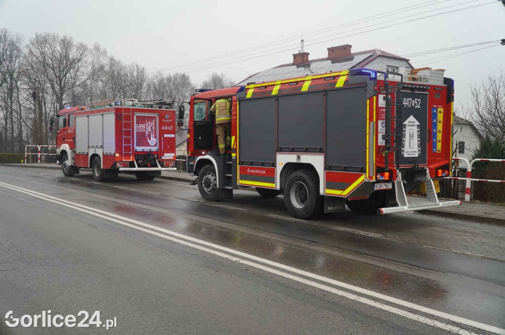 Zdarzenie drogowe w Zagórzanach (11.12)