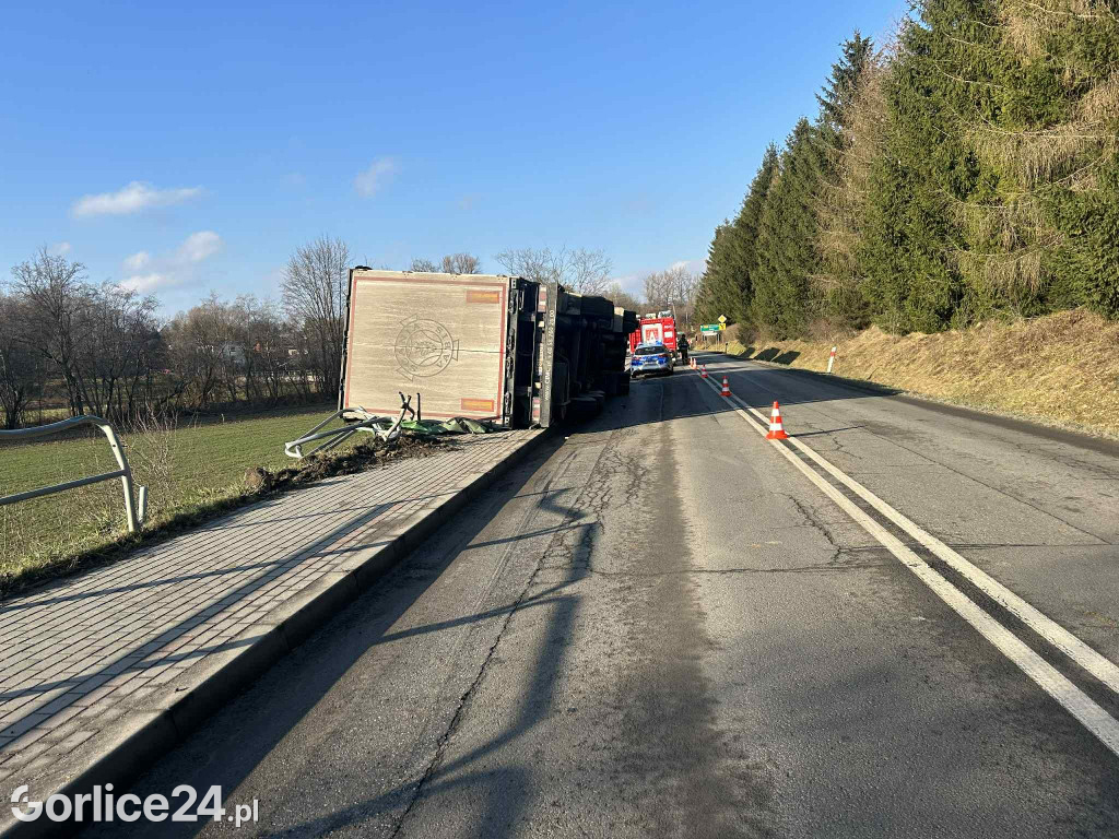 Zdarzenie drogowe w Zagórzanach (12.12)