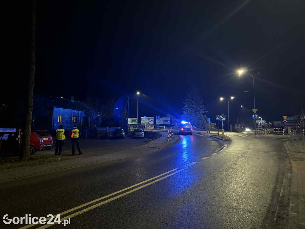 Wypadek  Moszczenicy na DW977