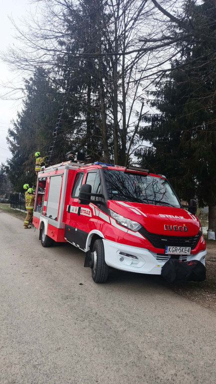 Akcja OSP Łosie