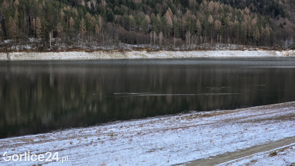 Zbiornik wodny w Klimkówce 03.01.2026