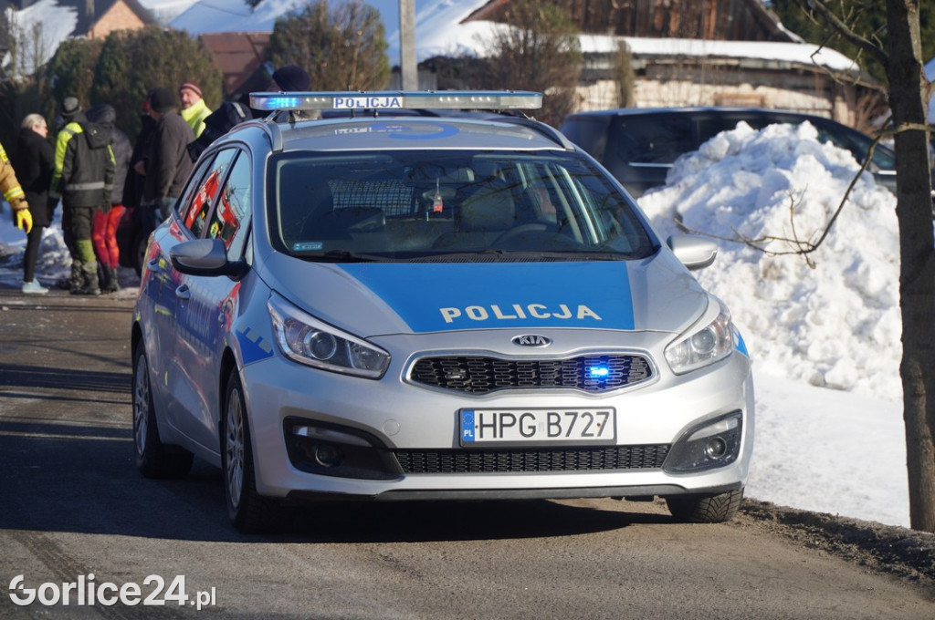 Pożar w Śnietnicy (20.01)