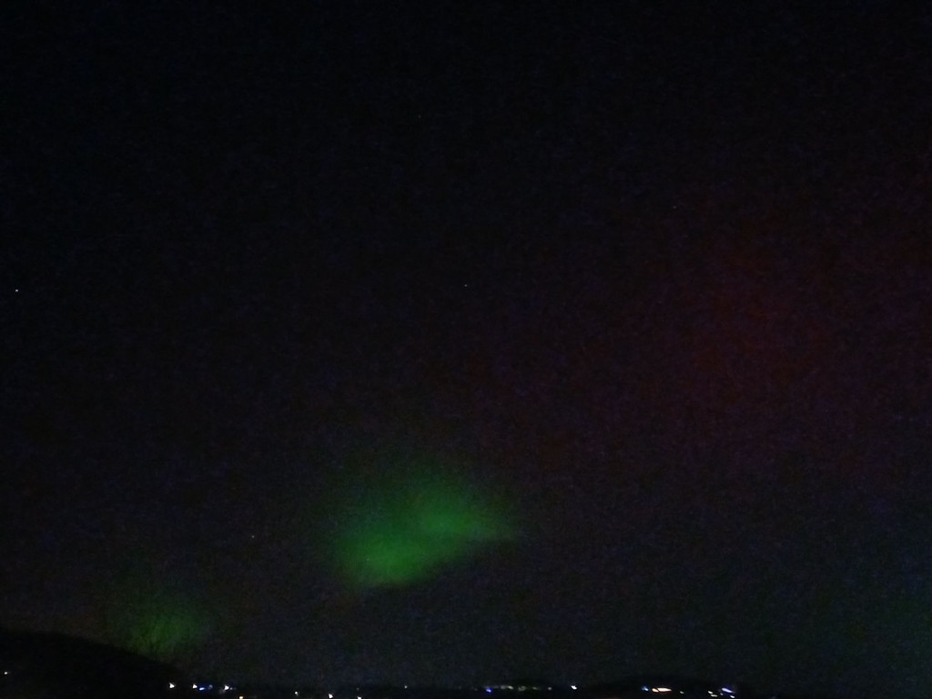 Zorza polarna nad Gorlicami w obiektywie Czytelników (19.01.)