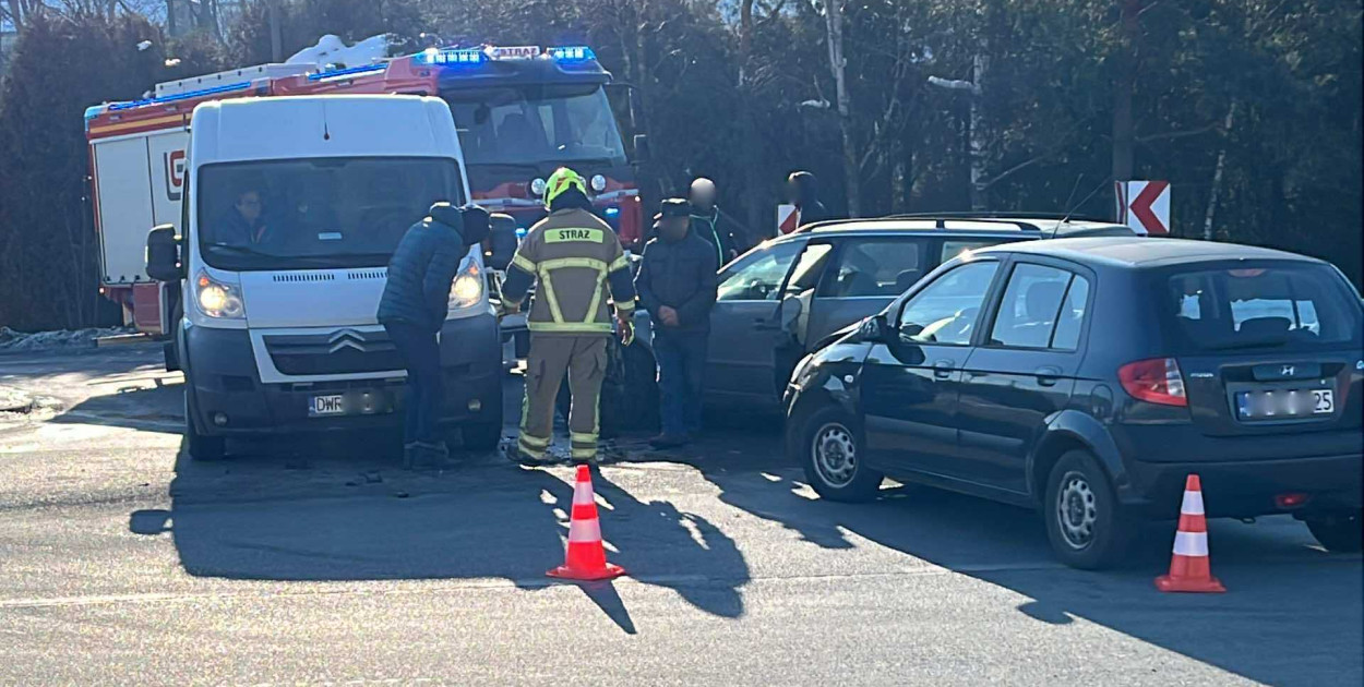 Kolizja w Ropie (20.01)