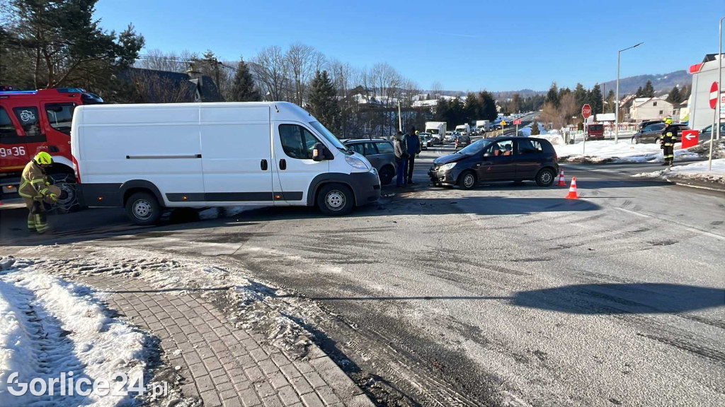 Kolizja w Ropie (20.01)