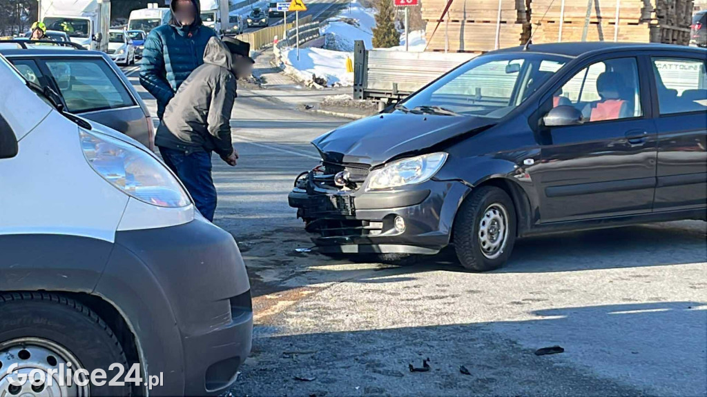 Kolizja w Ropie (20.01)