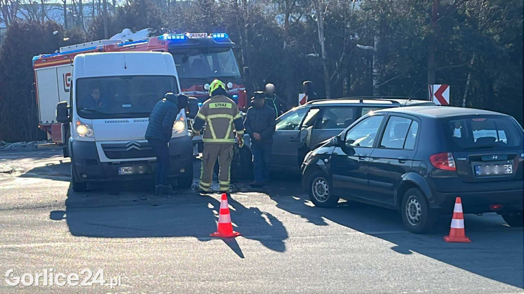 Kolizja w Ropie (20.01)
