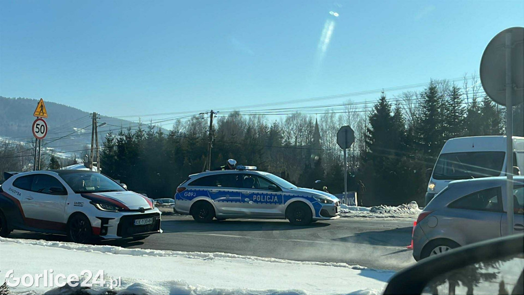 Kolizja w Ropie (20.01)