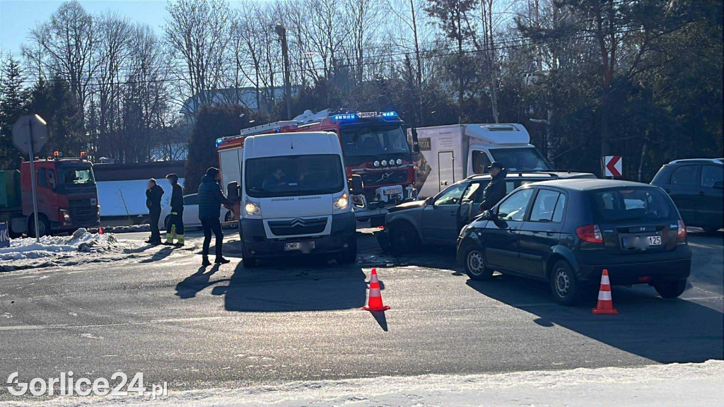 Kolizja w Ropie (20.01)