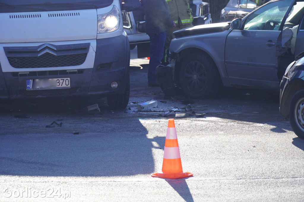 Kolizja w Ropie (20.01)
