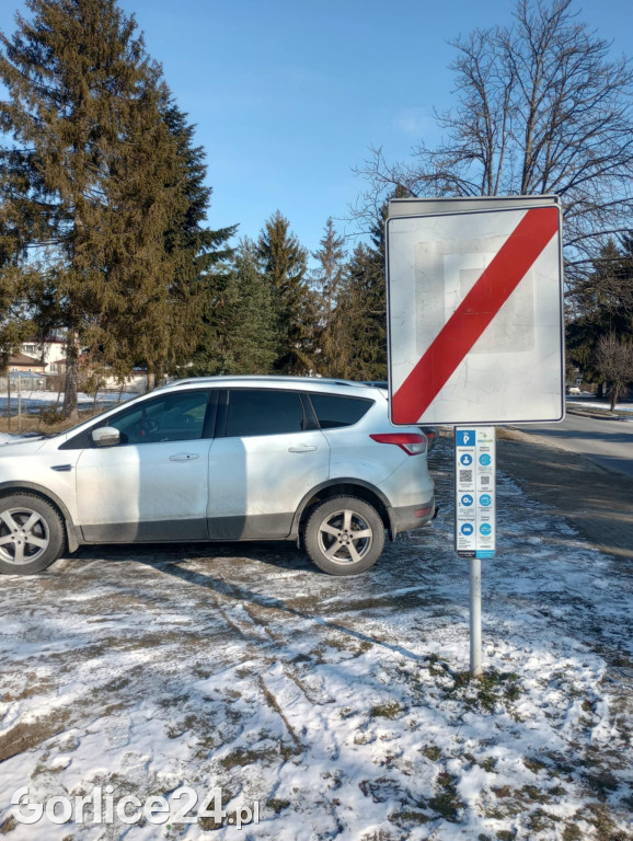 Parking przy szpitalu w Gorlicach