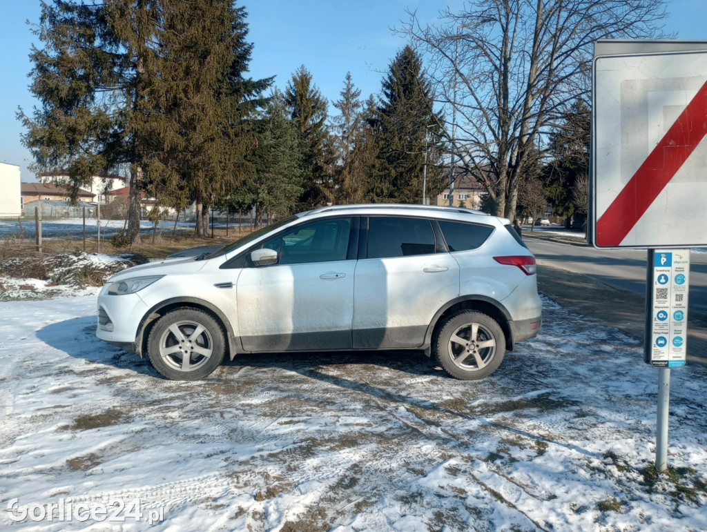 Parking przy szpitalu w Gorlicach