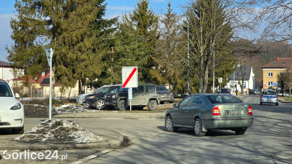 Parking przy szpitalu w Gorlicach