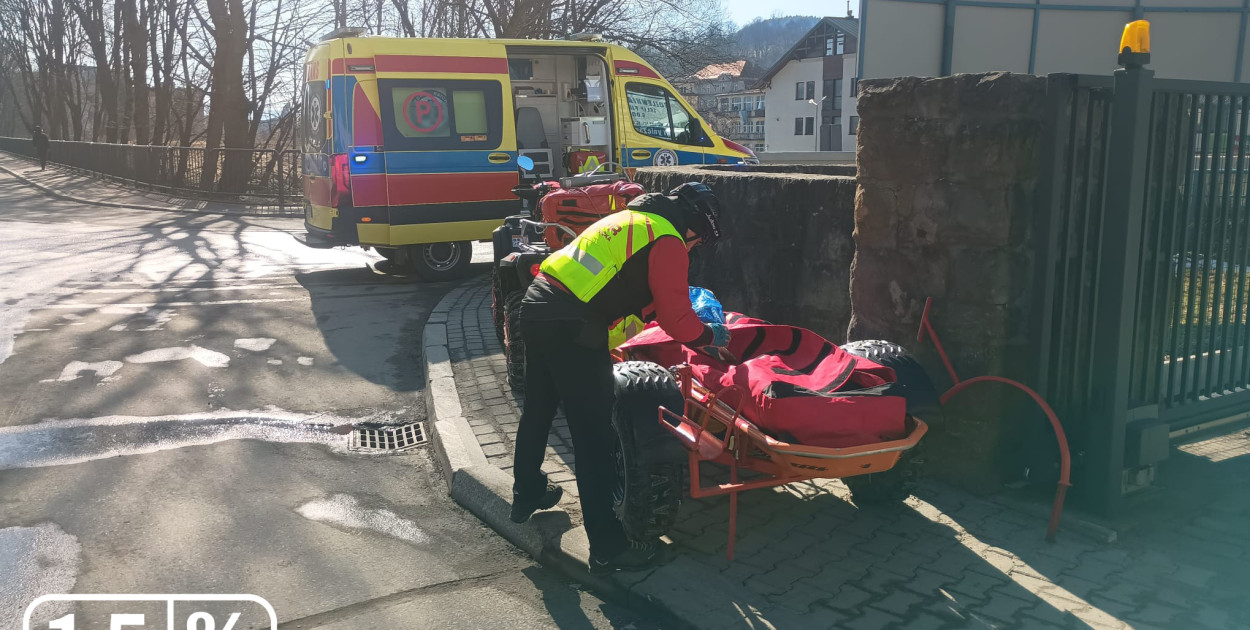 Dramat na Lackowej - wypadek turystyki (28.02.)