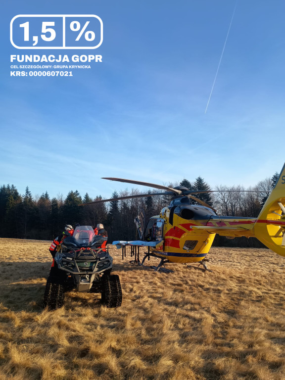 Dramat na Lackowej - wypadek turystyki (28.02.)