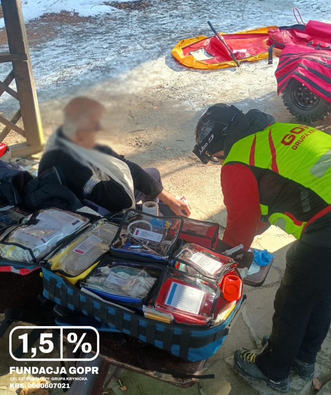 Dramat na Lackowej - wypadek turystyki (28.02.)