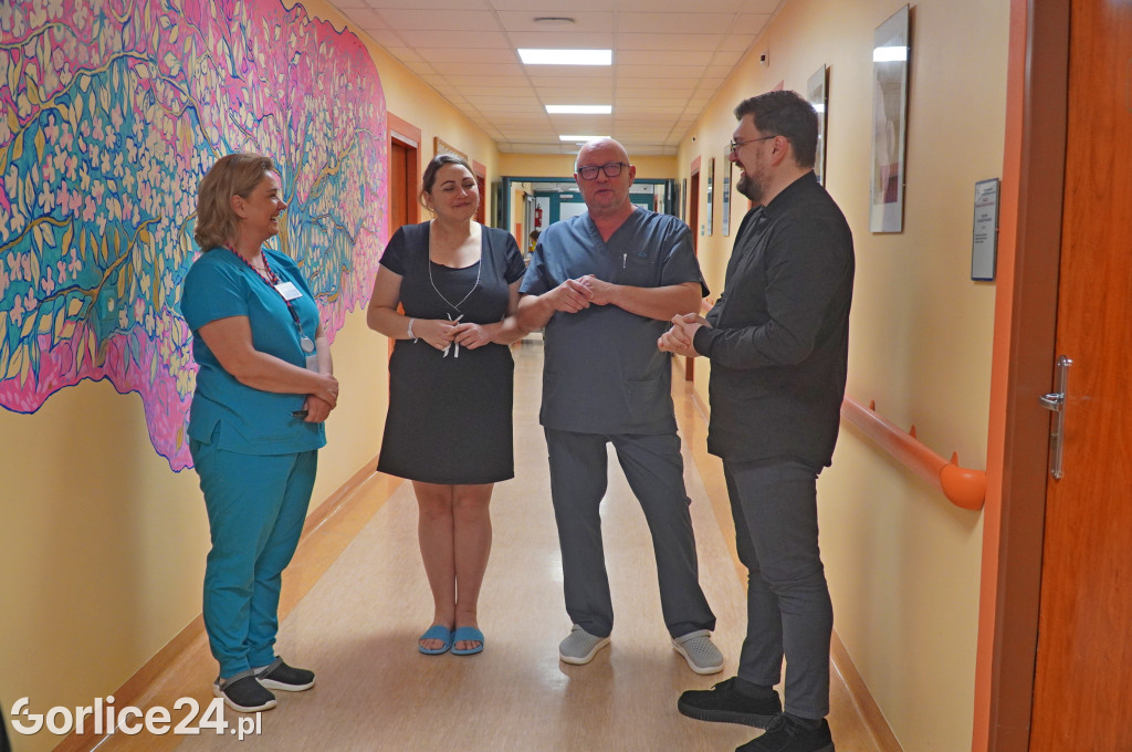 Drzewo narodzin w gorlickim szpitalu
