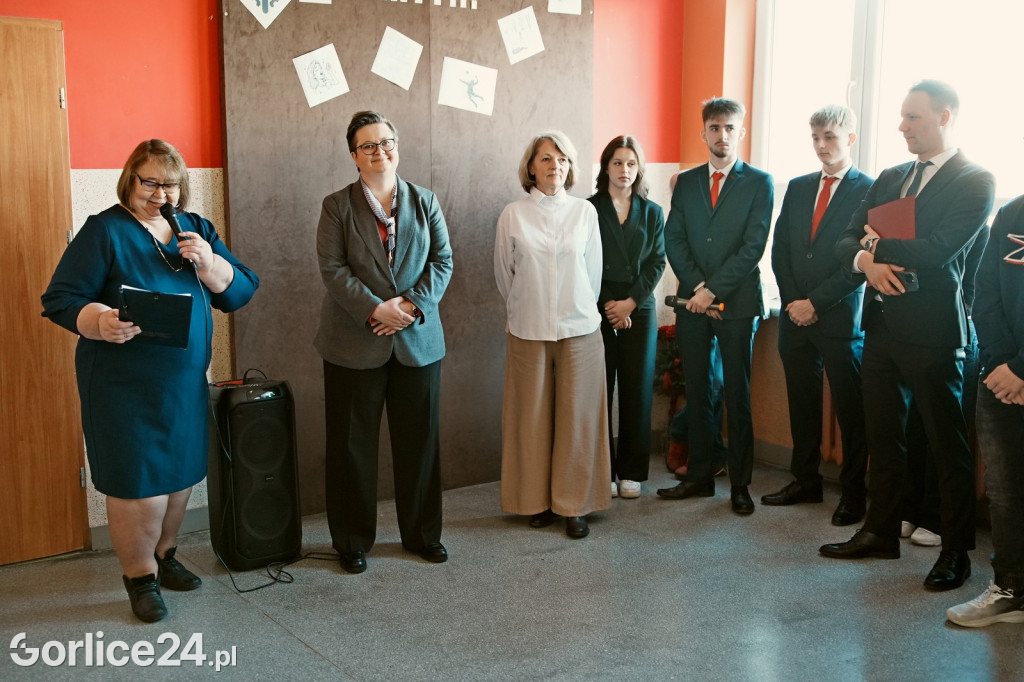Wiceminister Katarzyna Lubnauer w gorlickim ZST (03.03.)