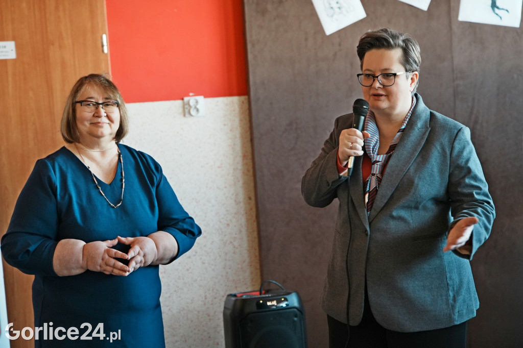 Wiceminister Katarzyna Lubnauer w gorlickim ZST (03.03.)