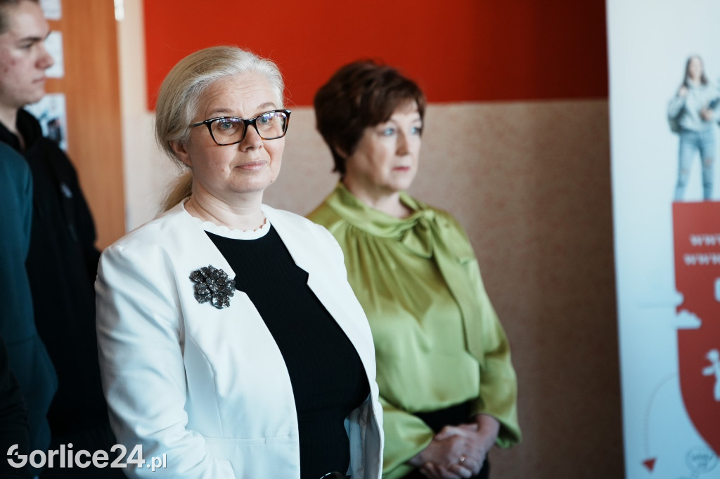 Wiceminister Katarzyna Lubnauer w gorlickim ZST (03.03.)