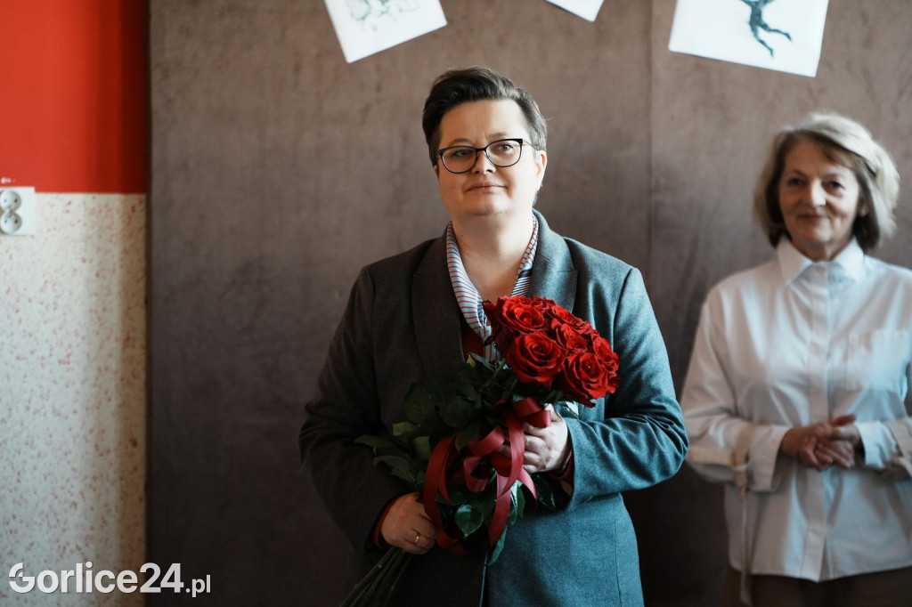 Wiceminister Katarzyna Lubnauer w gorlickim ZST (03.03.)