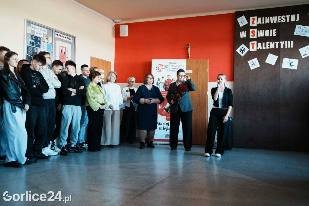 Wiceminister Katarzyna Lubnauer w gorlickim ZST (03.03.)
